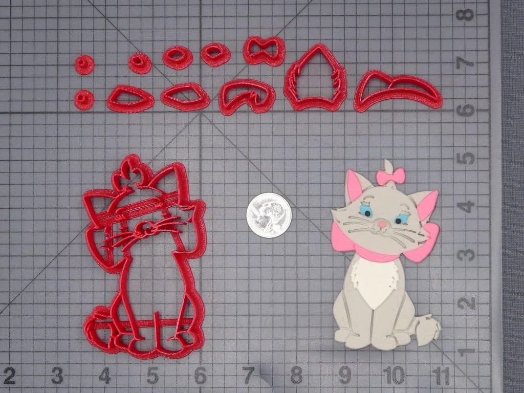 The Aristocats - Marie Cat Body 266-J124 Cookie Cutter Set