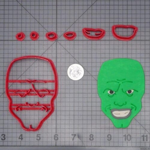 The Mask Head 266-J019 Cookie Cutter Set