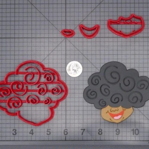 The Proud Family - Bebe Head 266-J130 Cookie Cutter Set