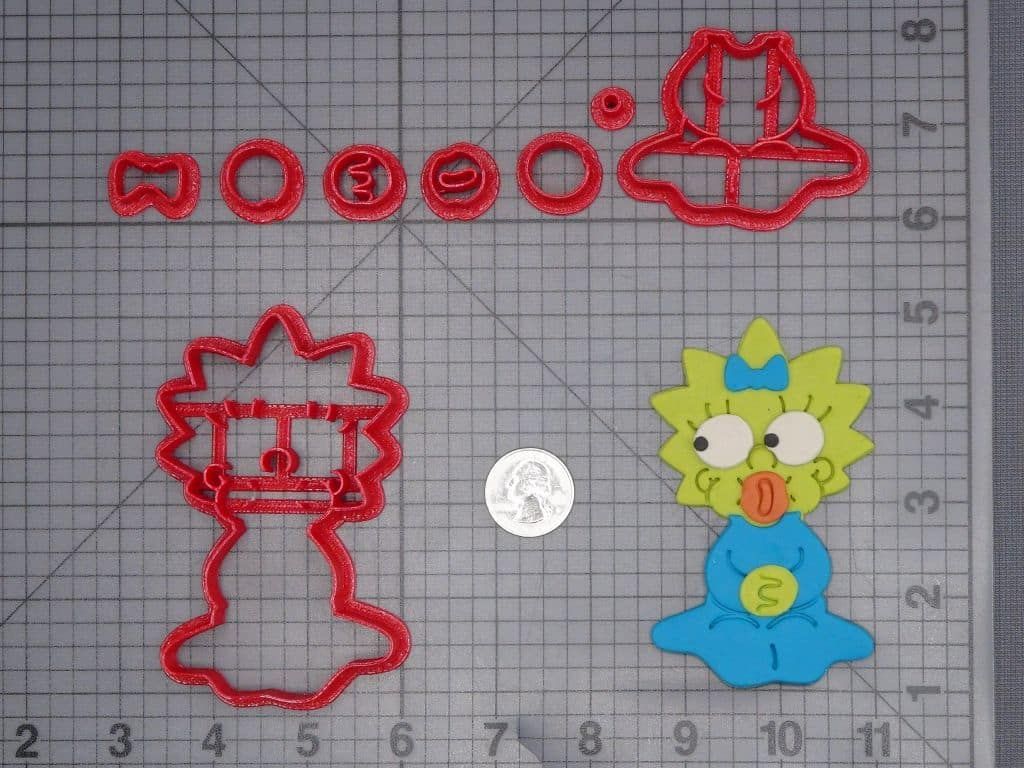 The Simpsons - Maggie Body 266-J096 Cookie Cutter Set