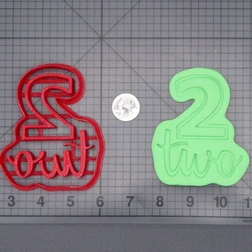 Two Worded Number 266-I937 Cookie Cutter
