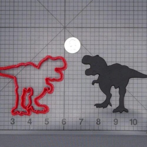Tyrannosaurus Rex Dinosaur 266-I801 Cookie Cutter Silhouette