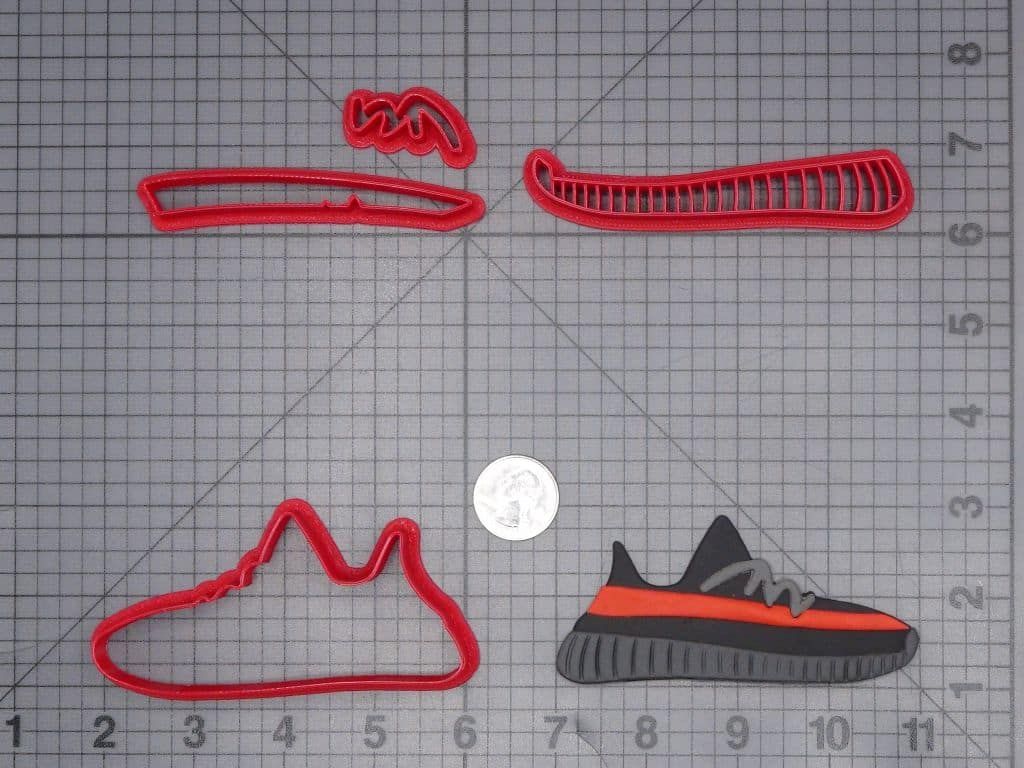 Yeezy Boost 350 Shoe 266-I979 Cookie Cutter Set