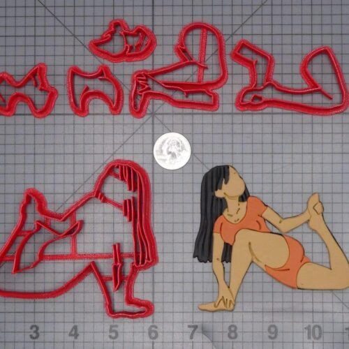 Yoga Pose 266-I956 Cookie Cutter Set