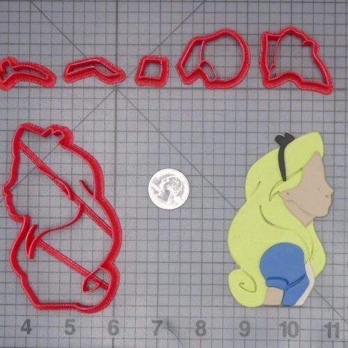 Alice in Wonderland - Alice 266-J199 Cookie Cutter Set
