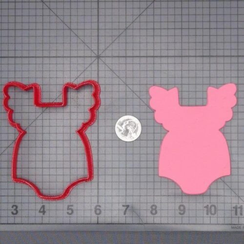 Baby Bodysuit 266-J181 Cookie Cutter Silhouette