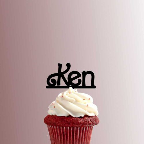 Barbie - Ken Logo 228-694 Cupcake Topper