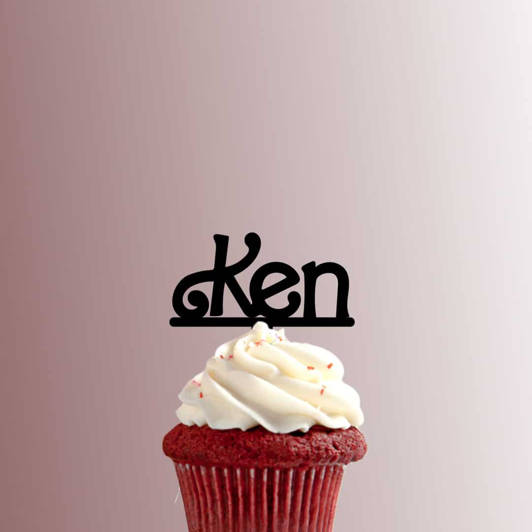Barbie - Ken Logo 228-694 Cupcake Topper