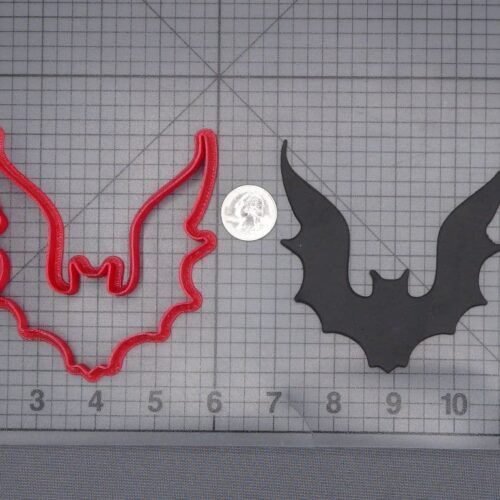 Bat 266-J358 Cookie Cutter Silhouette