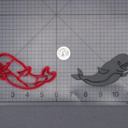 Beluga Whale 266-J182 Cookie Cutter