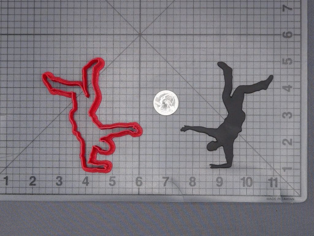 Break Dancer 266-J253 Cookie Cutter Silhouette