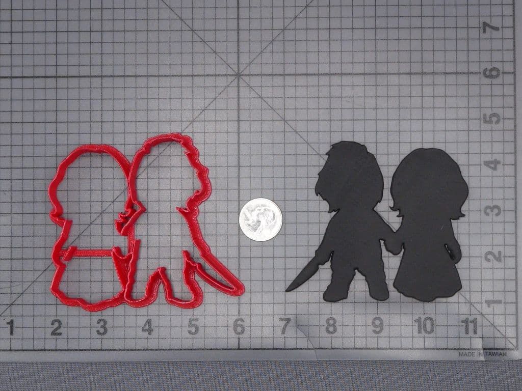 Bride of Chucky - Chucky and Tiffany 266-J285 Cookie Cutter