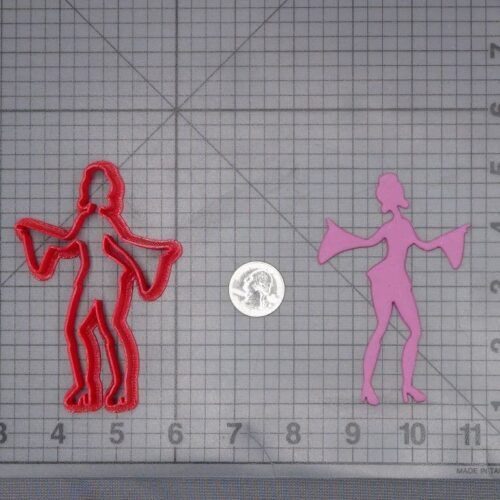Disco Dancer 266-J216 Cookie Cutter Silhouette