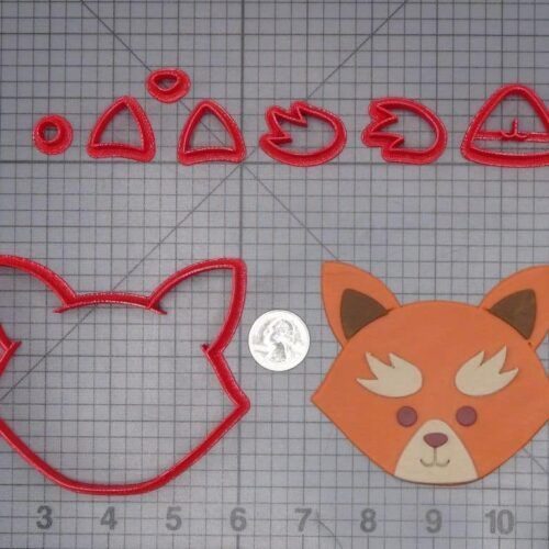 Fox Head 266-J207 Cookie Cutter Set
