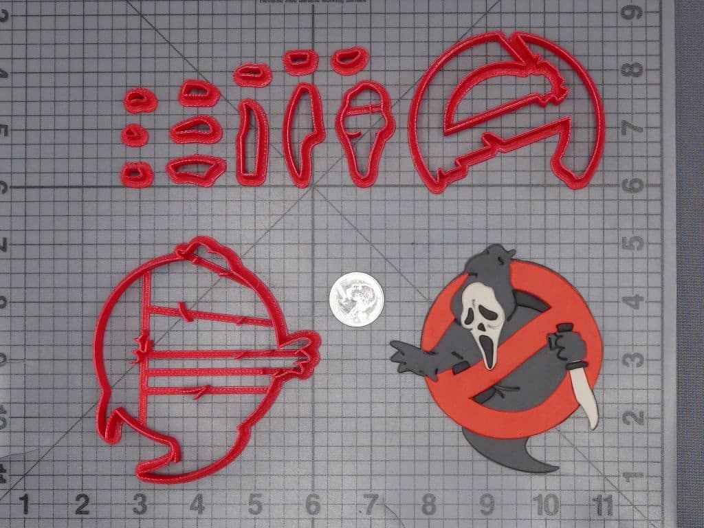 Ghostbusters - Scream Logo 266-J306 Cookie Cutter Set