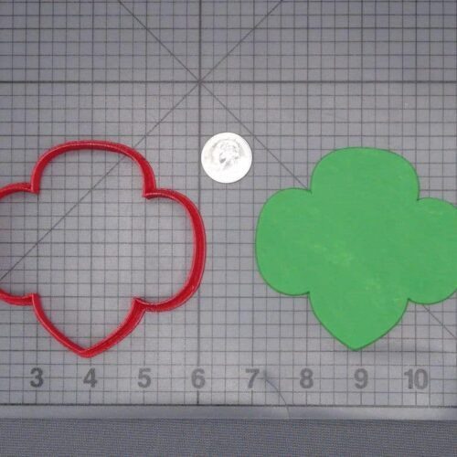 Girl Scouts Logo 266-J220 Cookie Cutter Silhouette