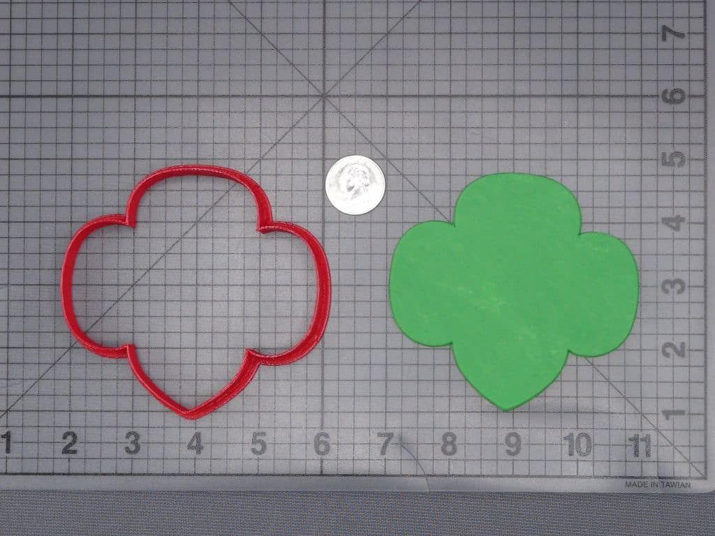 Girl Scouts Logo 266-J220 Cookie Cutter Silhouette