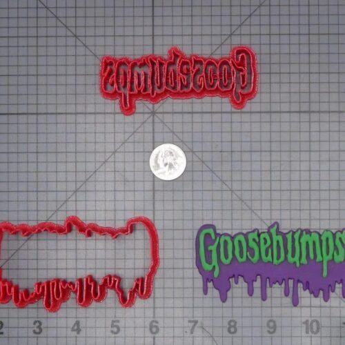 Goosebumps Logo 266-J307 Cookie Cutter Set