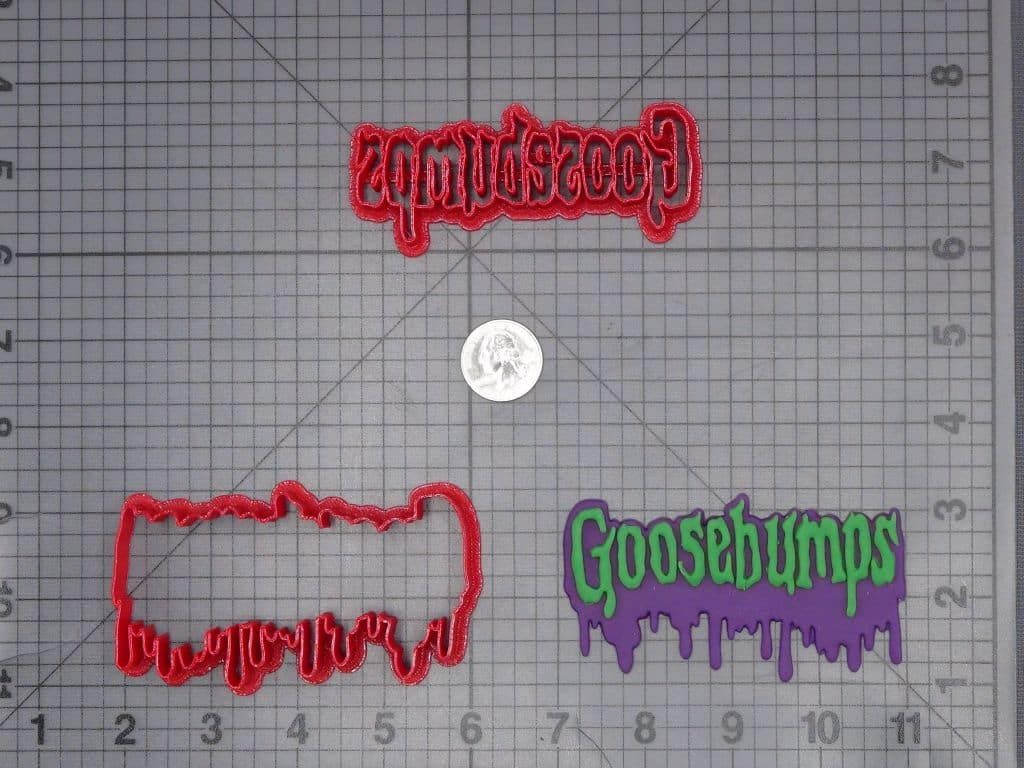 Goosebumps Logo 266-J307 Cookie Cutter Set