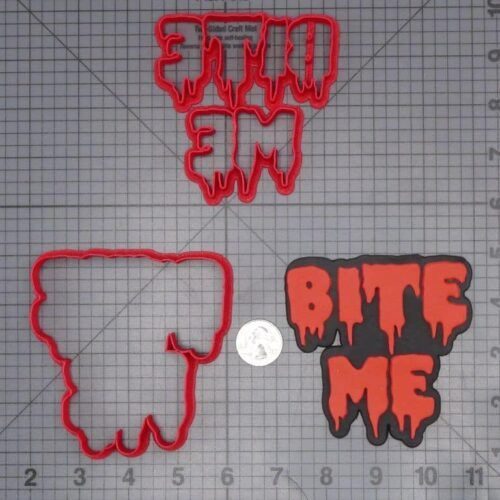 Halloween - Bite Me 266-J272 Cookie Cutter Set