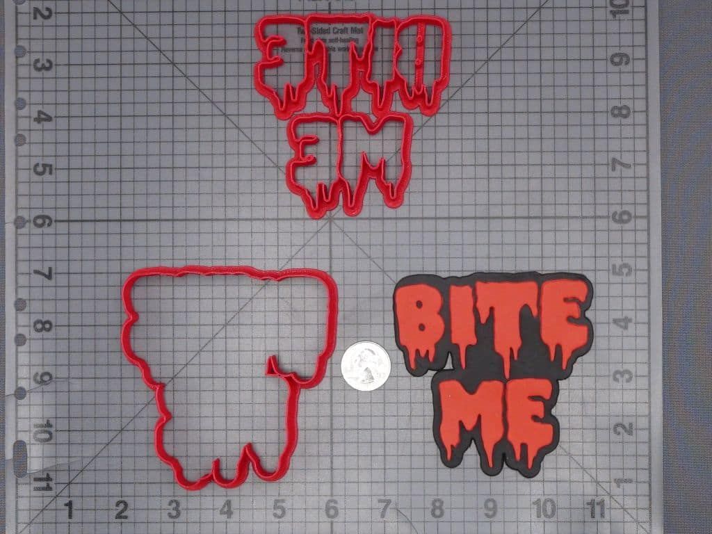 Halloween - Bite Me 266-J272 Cookie Cutter Set