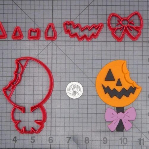 Halloween - Jack O Lantern Rattle 266-J298 Cookie Cutter Set