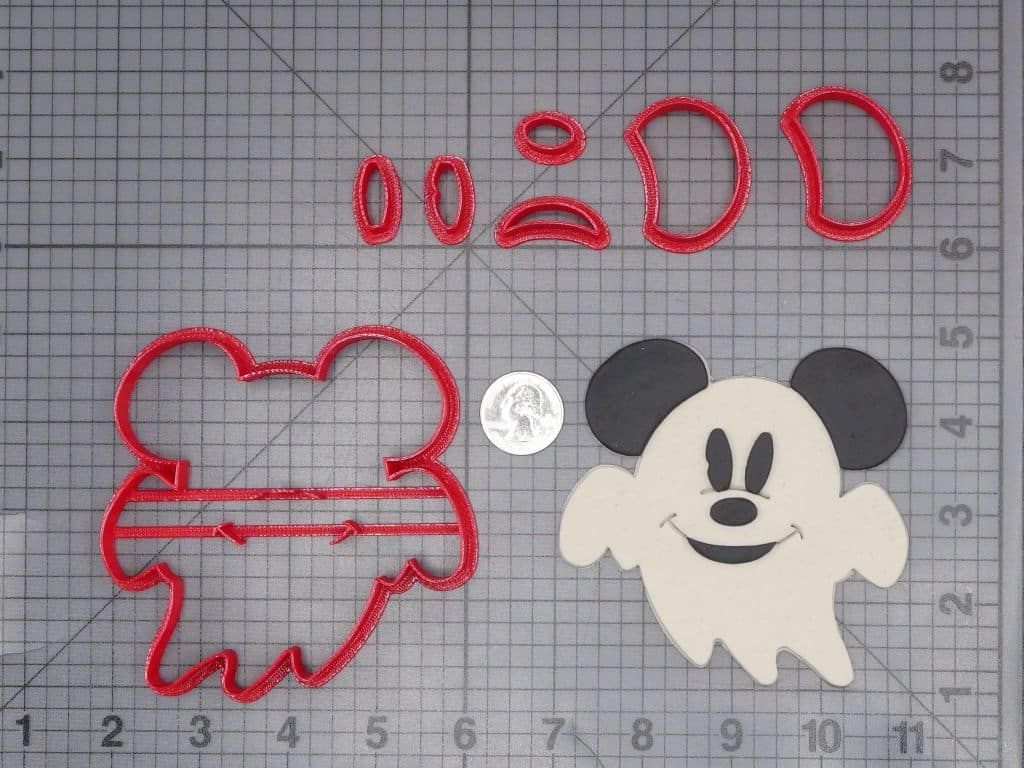 Halloween - Mickey Mouse Ghost 266-J263 Cookie Cutter Set