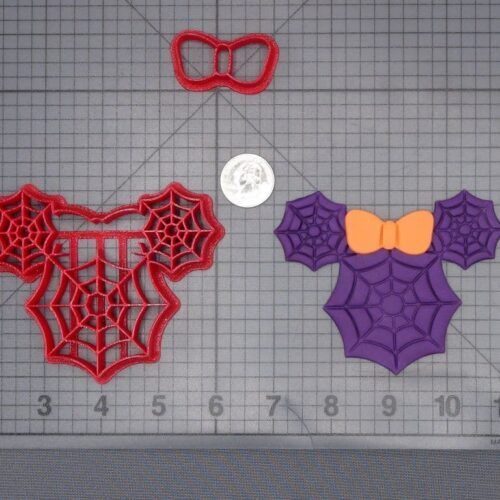 Halloween - Minnie Mouse Spider Web 266-J340 Cookie Cutter Set