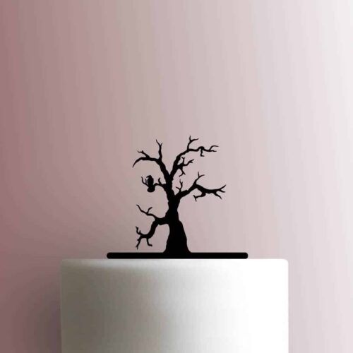 Halloween - Tree with Raven 225-B638 Cake Topper