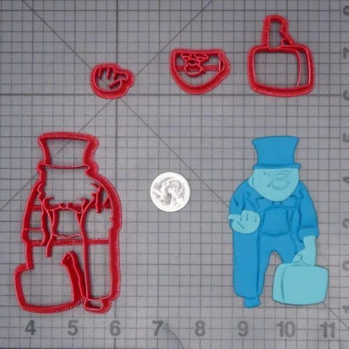 Haunted Mansion - Hitchhiking Ghost Body 266-J336 Cookie Cutter Set