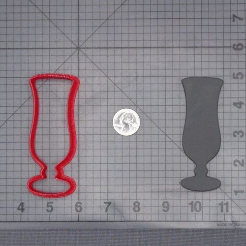 Hurricane Cup 266-J075 Cookie Cutter Silhouette