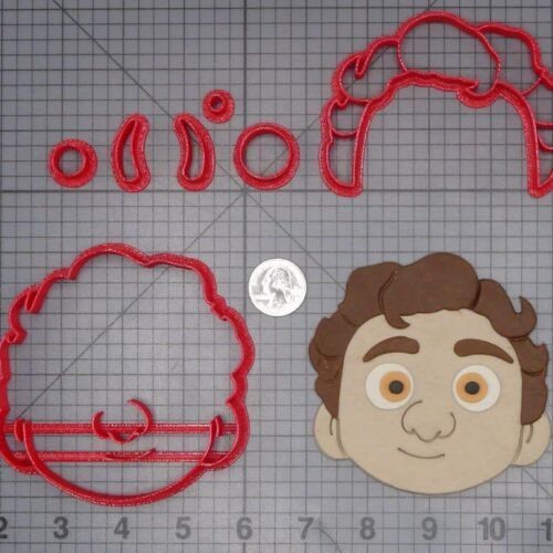 Luca Head 266-J231 Cookie Cutter Set