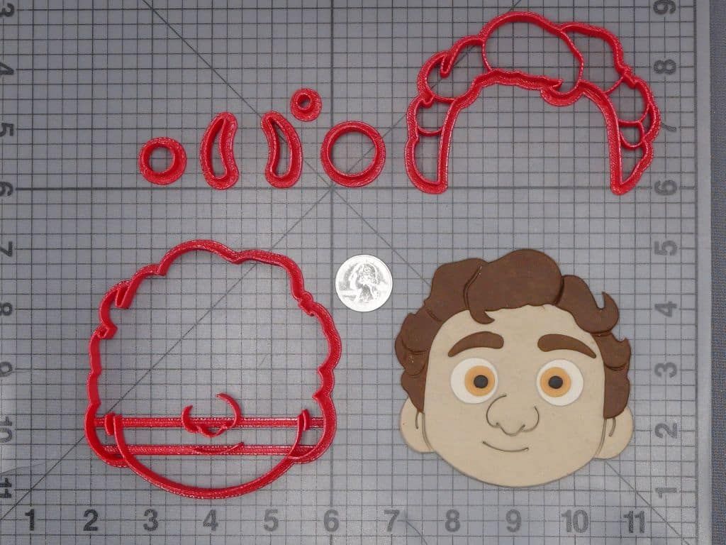 Luca Head 266-J231 Cookie Cutter Set