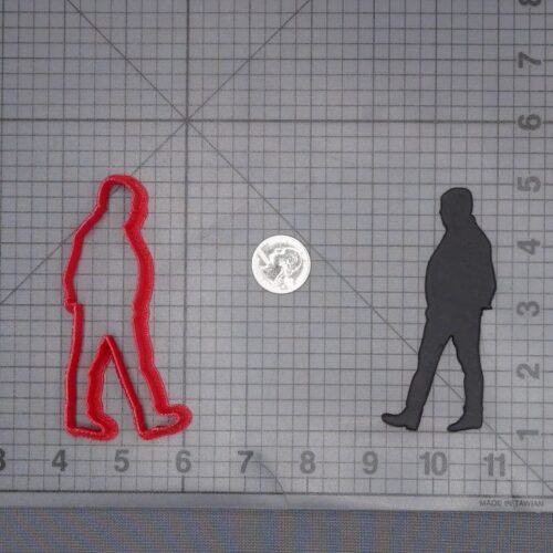 Man Walking 266-I969 Cookie Cutter Silhouette
