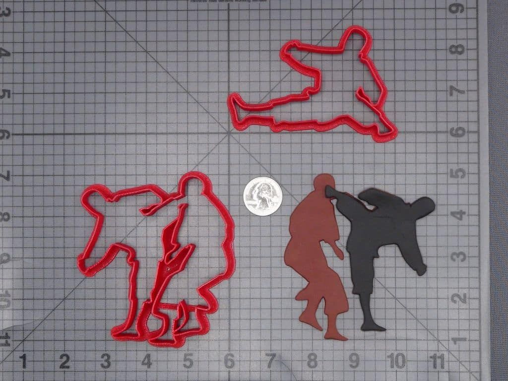 Martial Arts Sparring 266-J242 Cookie Cutter Set