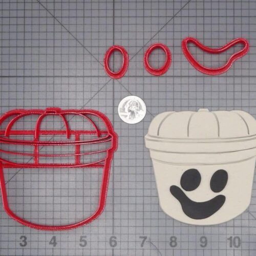 McDonalds - McBoo Bucket 266-J313 Cookie Cutter Set