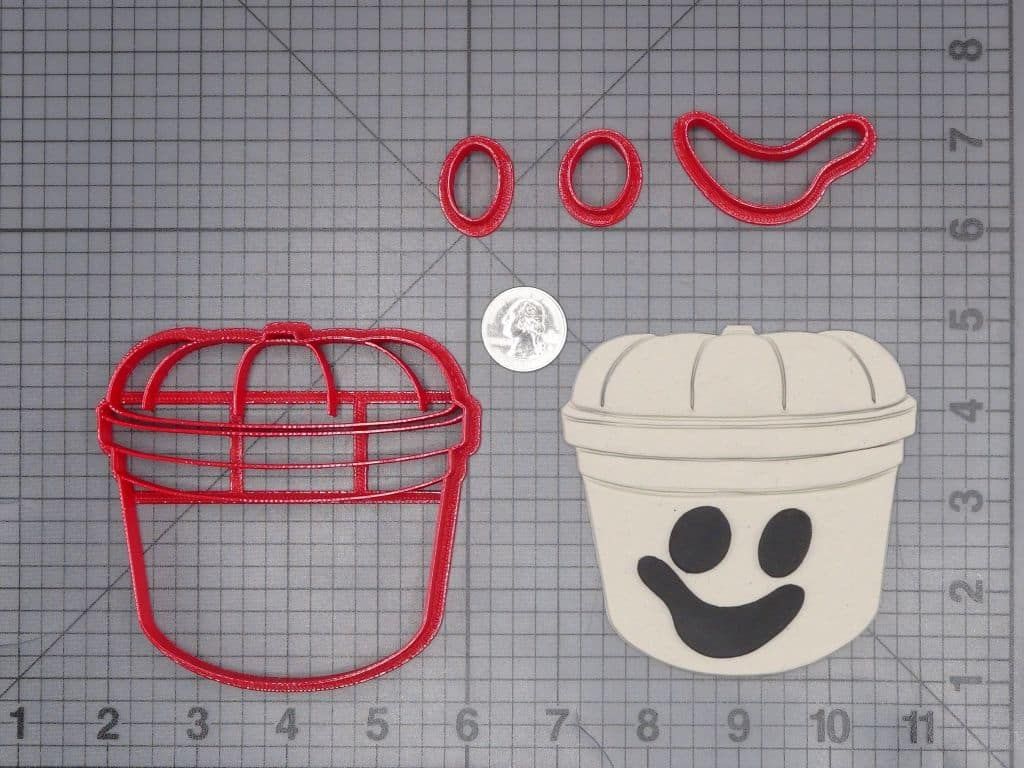 McDonalds - McBoo Bucket 266-J313 Cookie Cutter Set