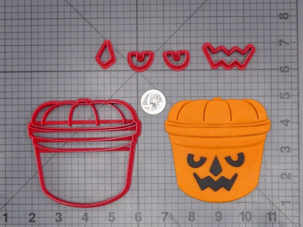McDonalds - McGoblin Bucket 266-J315 Cookie Cutter Set