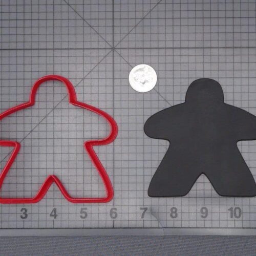 Meeple 266-J287 Cookie Cutter Silhouette
