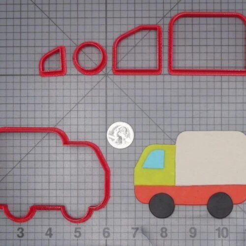 Moving Truck 266-J238 Cookie Cutter Set