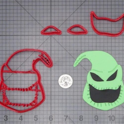 Nightmare Before Christmas - Boogie Head 266-J312 Cookie Cutter Set