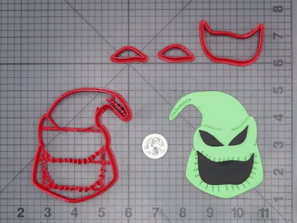 Nightmare Before Christmas - Boogie Head 266-J312 Cookie Cutter Set