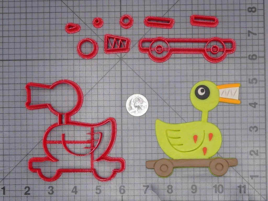 Nightmare Before Christmas - Duck 266-J267 Cookie Cutter Set