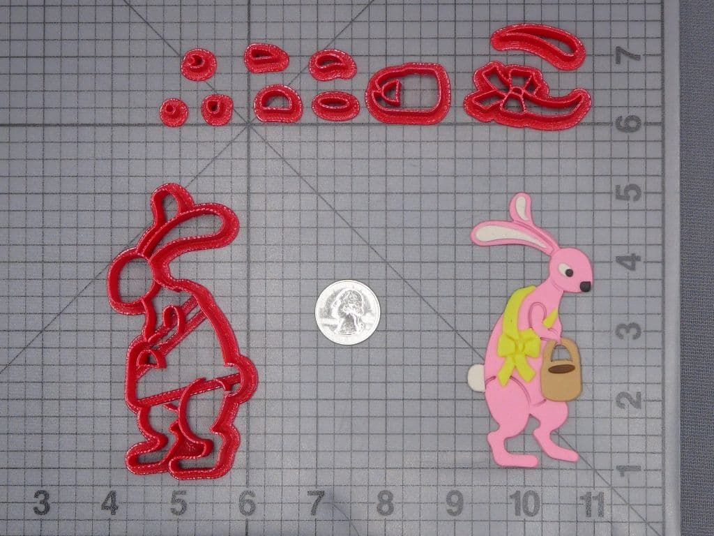 Nightmare Before Christmas - Easter Bunny Body 266-J374 Cookie Cutter Set