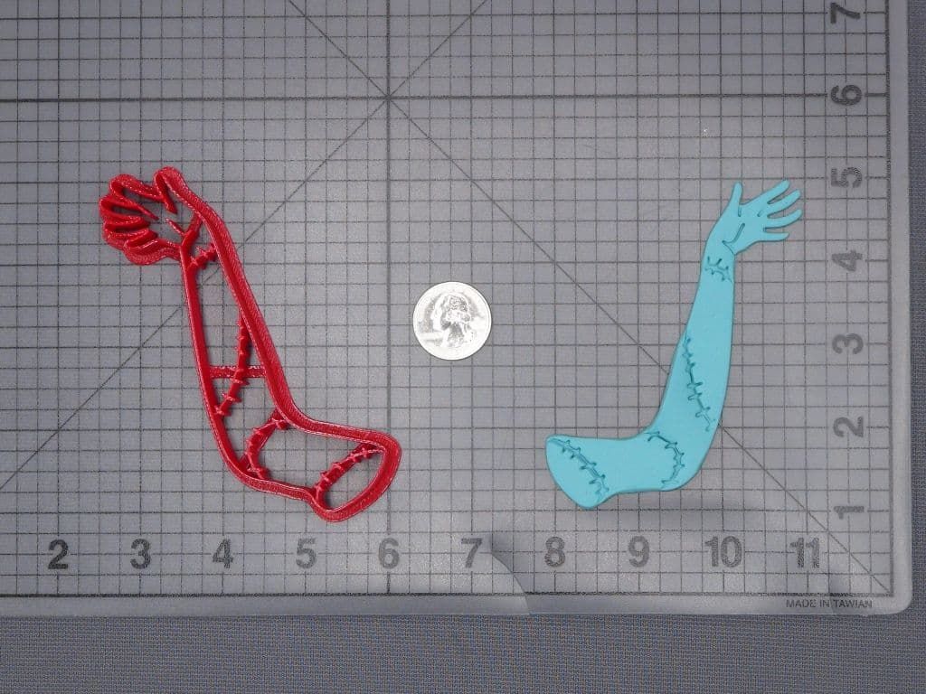 Nightmare Before Christmas - Sallys Arm 266-J361 Cookie Cutter