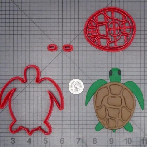 Sea Turtle 266-J170 Cookie Cutter Set