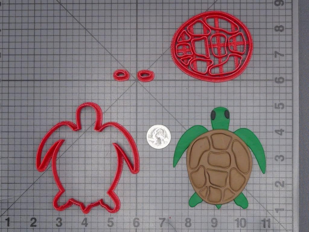 Sea Turtle 266-J170 Cookie Cutter Set