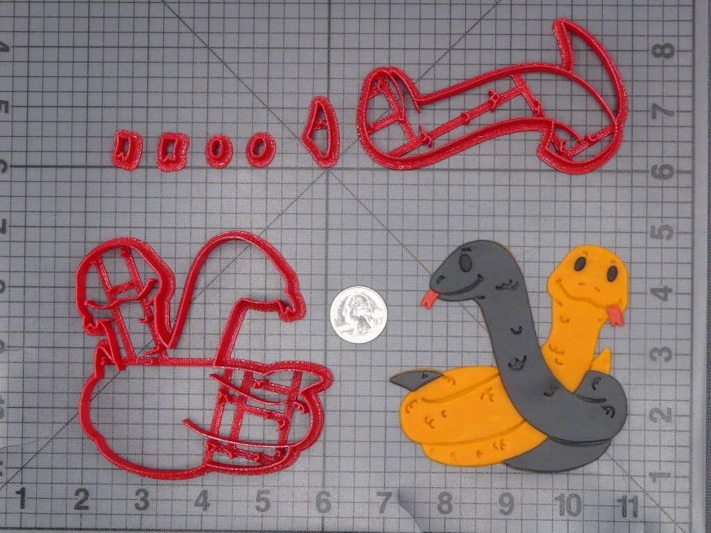 Snakes 266-J243 Cookie Cutter Set