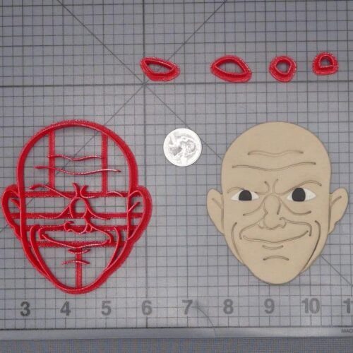 The Addams Family - Uncle Fester Head 266-J225 Cookie Cutter Set