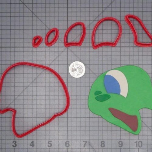 Turtle Head 266-J038 Cookie Cutter Set
